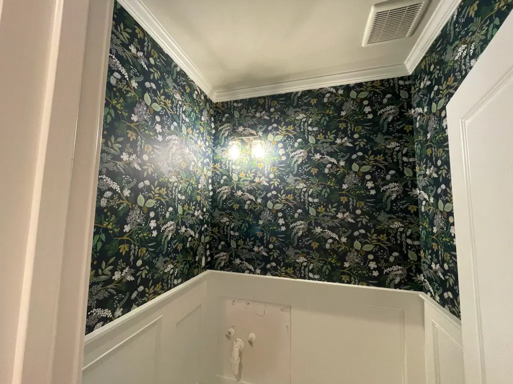 Commercial wallpaper project for office building